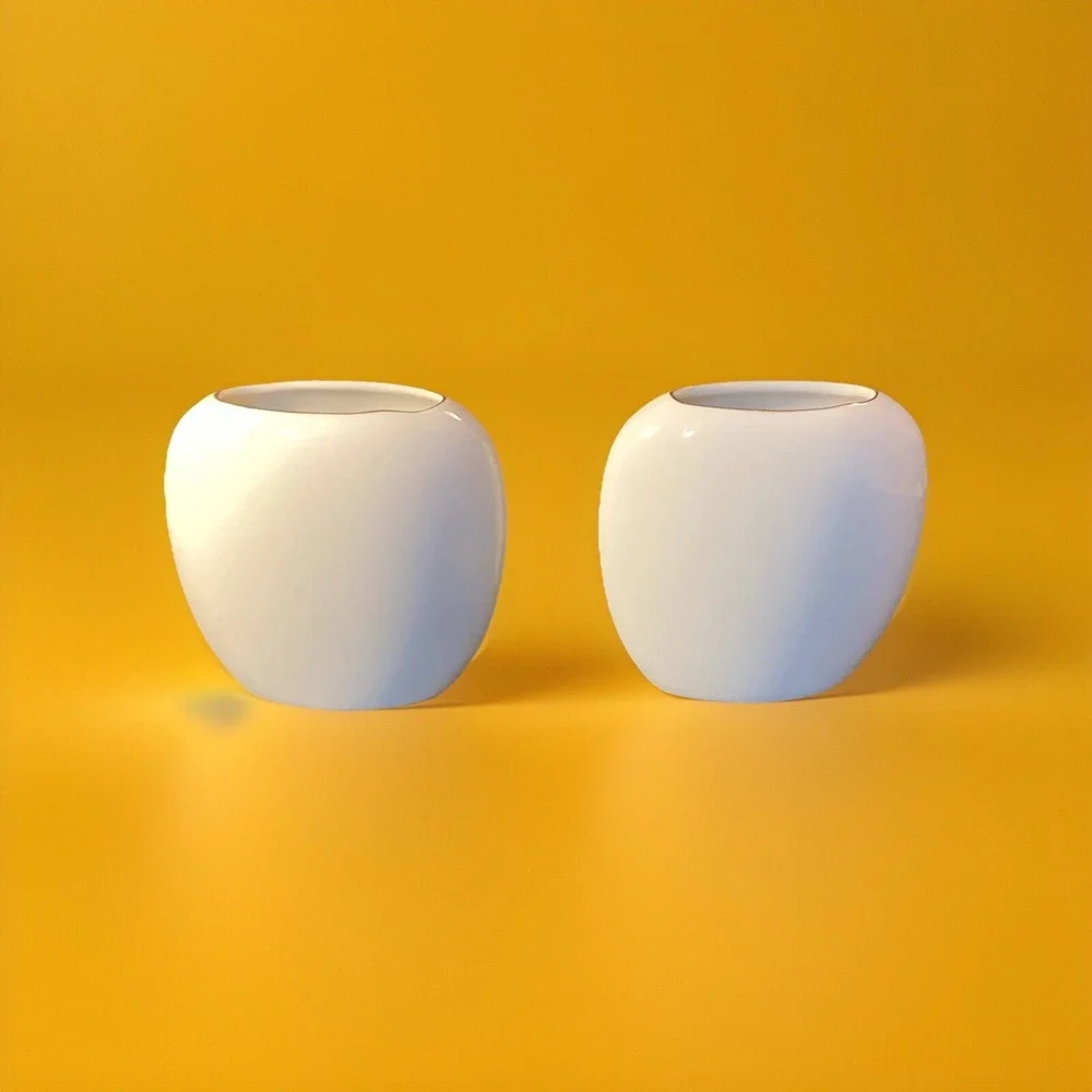 Oblong‎ Brinn Japan Vases With Fruit Motif 4.5